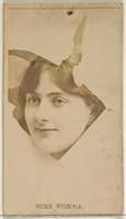 Free download Miss Robina, from the Actors and Actresses series (N45, Type 8) for Virginia Brights Cigarettes free photo or picture to be edited with GIMP online image editor
