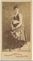 Free download Miss Thorndike, from the Actors and Actresses series (N45, Type 1) for Virginia Brights Cigarettes free photo or picture to be edited with GIMP online image editor