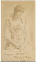 Free download Miss Waldimin, from the Actors and Actresses series (N45, Type 1) for Virginia Brights Cigarettes free photo or picture to be edited with GIMP online image editor