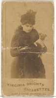 Free download Miss Willett, from the Actors and Actresses series (N45, Type 1) for Virginia Brights Cigarettes free photo or picture to be edited with GIMP online image editor