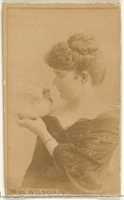 Free download Miss Wilson, from the Actors and Actresses series (N45, Type 1) for Virginia Brights Cigarettes free photo or picture to be edited with GIMP online image editor