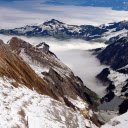 Mist and mountains  screen for extension Chrome web store in OffiDocs Chromium