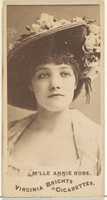 Free download Mlle Annie Robe, from the Actors and Actresses series (N45, Type 1) for Virginia Brights Cigarettes free photo or picture to be edited with GIMP online image editor