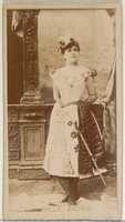 Free download Mlle. Besoin, from the Actors and Actresses series (N45, Type 8) for Virginia Brights Cigarettes free photo or picture to be edited with GIMP online image editor