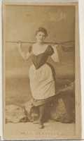 Free download Mlle. Deanville, from the Actors and Actresses series (N45, Type 8) for Virginia Brights Cigarettes free photo or picture to be edited with GIMP online image editor