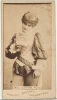 Free download Mlle. Guyon, Paris, from the Actors and Actresses series (N45, Type 1) for Virginia Brights Cigarettes free photo or picture to be edited with GIMP online image editor