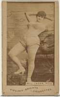 免费下载 Mlle。 Jager, Paris, from the Actors and Actresses series (N45, Type 1) for Virginia Brights Cigarettes 免费照片或图片，可使用 GIMP 在线图像编辑器进行编辑