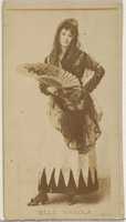 Free download Mlle. Manola, from the Actors and Actresses series (N45, Type 8) for Virginia Brights Cigarettes free photo or picture to be edited with GIMP online image editor