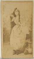 Free download Mlle. Nordrum, from the Actors and Actresses series (N45, Type 8) for Virginia Brights Cigarettes free photo or picture to be edited with GIMP online image editor
