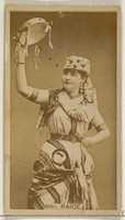 Free download Mlle. Raige, from the Actors and Actresses series (N45, Type 8) for Virginia Brights Cigarettes free photo or picture to be edited with GIMP online image editor