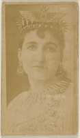Free download Mlle. Rordame, from the Actors and Actresses series (N45, Type 8) for Virginia Brights Cigarettes free photo or picture to be edited with GIMP online image editor