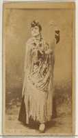 Free download Mlle. Rositi, from the Actors and Actresses series (N45, Type 8) for Virginia Brights Cigarettes free photo or picture to be edited with GIMP online image editor