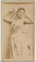 Free download Mlle. Shery, from the Actors and Actresses series (N45, Type 8) for Virginia Brights Cigarettes free photo or picture to be edited with GIMP online image editor
