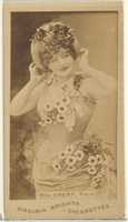 Free download Mlle. Shery, Paris, from the Actors and Actresses series (N45, Type 1) for Virginia Brights Cigarettes free photo or picture to be edited with GIMP online image editor