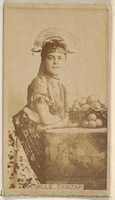 Free download Mlle. Tamzap, from the Actors and Actresses series (N45, Type 8) for Virginia Brights Cigarettes free photo or picture to be edited with GIMP online image editor