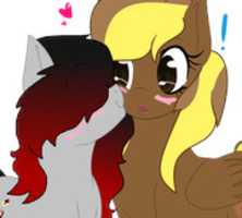 Free download mlp_base__kiss__by_muffinpaw8899-d9wpjto free photo or picture to be edited with GIMP online image editor