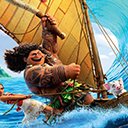 Layar HD Tema Film Moana Boat Disney untuk ekstensi toko web Chrome di OffiDocs Chromium