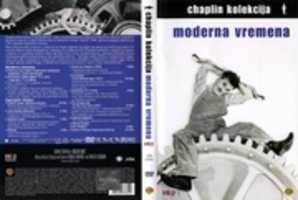 Free download Modern Times ( Charlie Chaplin, 1936) Croatian DVD Cover Art free photo or picture to be edited with GIMP online image editor