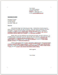 Vorlage Microsoft Modified Block US Letter für OffiDocs