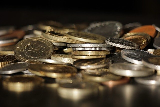 Téléchargement gratuit du modèle photo gratuit Money Coins Finances à éditer avec l'éditeur d'images en ligne GIMP