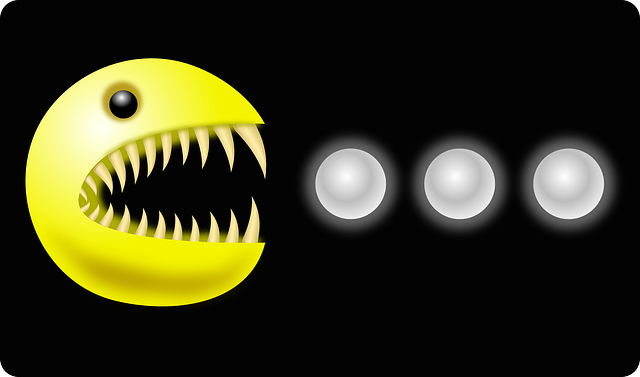 Free download Monster Teeth Pacman - Free vector graphic on Pixabay free illustration to be edited with GIMP free online image editor