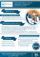 Free download Monterrey Design Build Infographics Professional Home Renovations Contractor In Toronto free photo or picture to be edited with GIMP online image editor