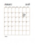 Free download Monthly Calendar Schedule Template Microsoft Word, Excel or Powerpoint template free to be edited with LibreOffice online or OpenOffice Desktop online