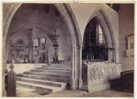 Free download Monuments and Chancel Steps, Tenby Church free photo or picture to be edited with GIMP online image editor