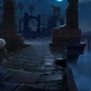 Moonlit Ruins Exploration  screen for extension Chrome web store in OffiDocs Chromium