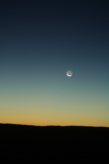 دانلود رایگان Moon Rise Newmoon - عکس یا تصویر رایگان قابل ویرایش با ویرایشگر تصویر آنلاین GIMP
