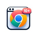 More Than 10 Shortcuts  screen for extension Chrome web store in OffiDocs Chromium
