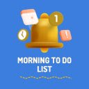 Morning To Do List  screen for extension Chrome web store in OffiDocs Chromium