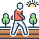 Morning Walk Through the Mist  screen for extension Chrome web store in OffiDocs Chromium