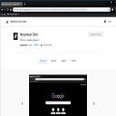 Morpheon Dark Clone with White Omnibox  screen for extension Chrome web store in OffiDocs Chromium