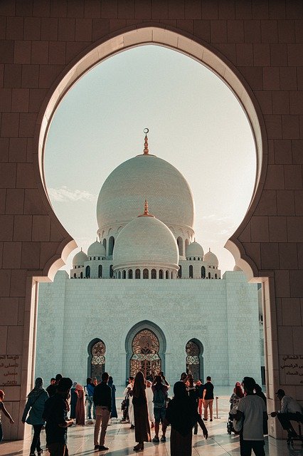 Muat turun percuma seni bina masjid dubai uae gambar percuma untuk diedit dengan editor imej dalam talian percuma GIMP