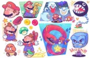Free download @mostlyghostly16 Mario Art free photo or picture to be edited with GIMP online image editor