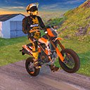 Motocross Driving Simulator Game  screen for extension Chrome web store in OffiDocs Chromium