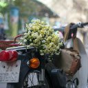 motorbike carrying flowers  screen for extension Chrome web store in OffiDocs Chromium