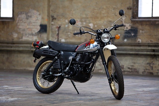 Free download motorcycle yamaha xt 500 legend free picture to be edited with GIMP free online image editor