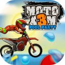 Moto X3M 5 Pool Party Race through summer fun!  screen for extension Chrome web store in OffiDocs Chromium