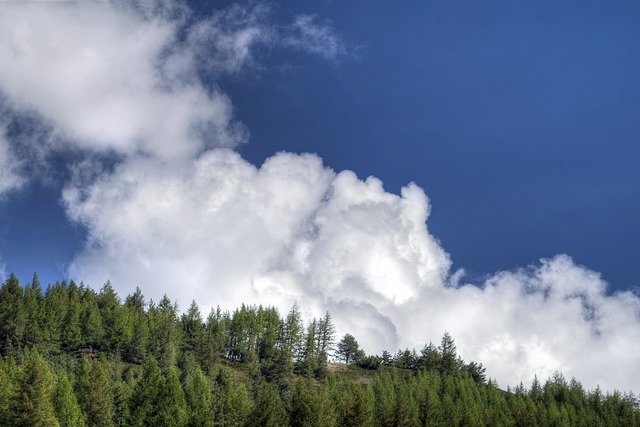 Free download mountain cloudscape clouds sky free picture to be edited with GIMP free online image editor