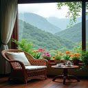 Mountain house wallpaper  screen for extension Chrome web store in OffiDocs Chromium