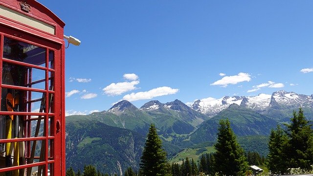 Descarga gratis mountain panorama montañas disentis imagen gratis para ser editada con GIMP editor de imágenes en línea gratis