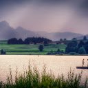 Mountains and rivers and green fields  screen for extension Chrome web store in OffiDocs Chromium