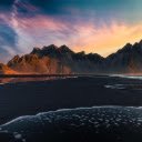 MOUNTAINS AND SEA THEME  screen for extension Chrome web store in OffiDocs Chromium