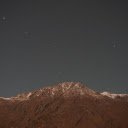 Mountains and stars at night  screen for extension Chrome web store in OffiDocs Chromium