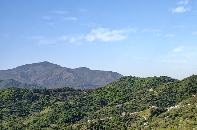 دانلود رایگان تصویر کوه تپه درختان اسپانیا برای ویرایش با ویرایشگر تصویر آنلاین رایگان GIMP