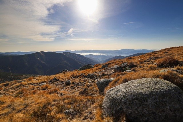 Free download mountains hills view country sky free picture to be edited with GIMP free online image editor