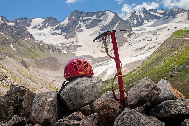 Free download mountains ice pick helmet sports free picture to be edited with GIMP free online image editor