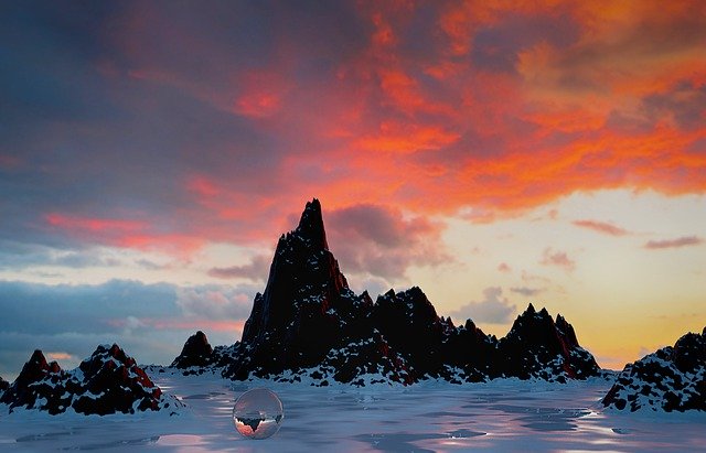 Free download mountains nature winter season free picture to be edited with GIMP free online image editor